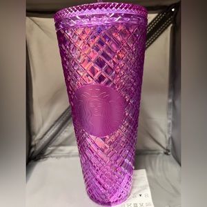 Purple 24oz Starbucks Tumbler